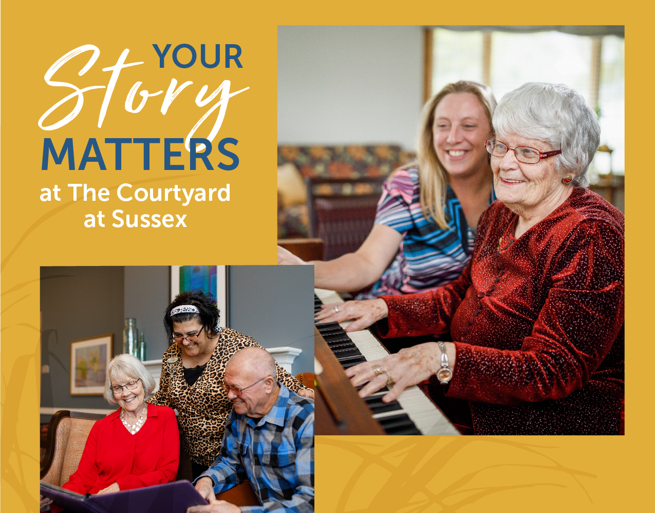 Your Story Matters at The Courtyard at Sussex